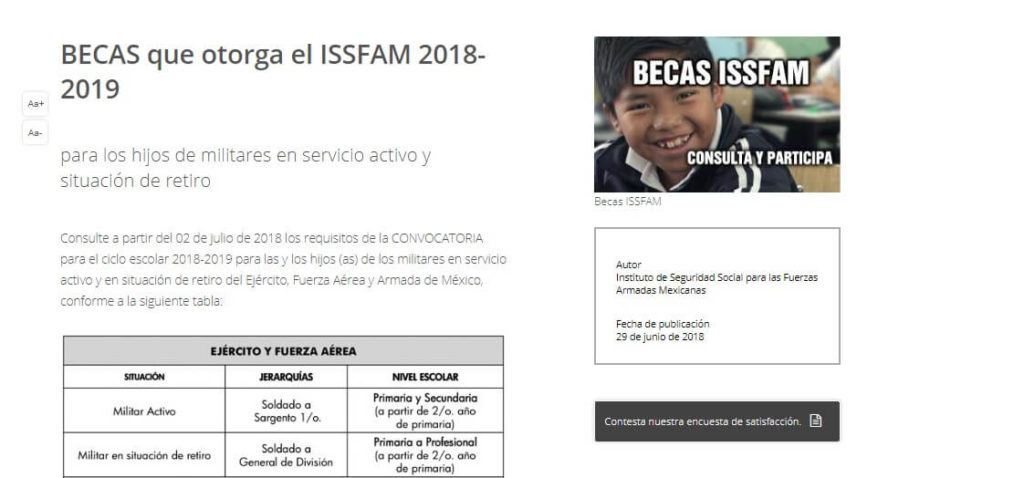 Becas Issfam • Requisitos y pasos para registrarse en el sistema 【Ayuda